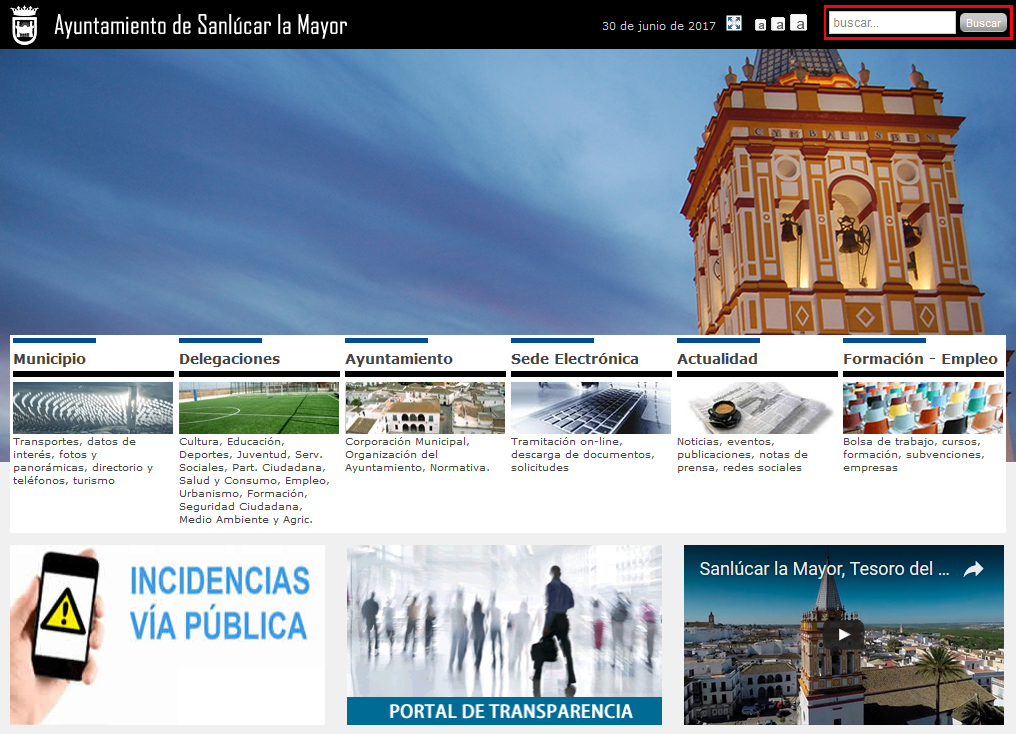 IMG - portal transparencia página web Ayuntamiento - indicador 20